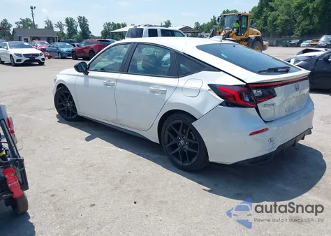 2025 Honda Civic Sport z USA, uszkodzony, nr VIN 19XFL2H87SE002247